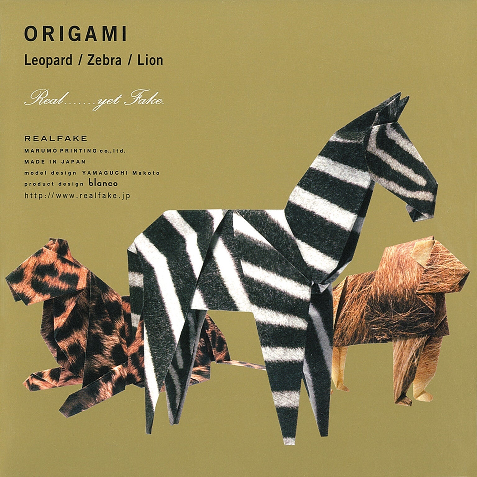 African Savannah Animal Origami Sets / Marumo Printing