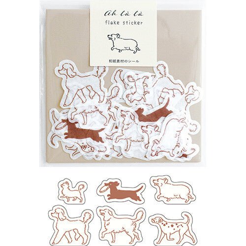 Ah La La Flake Stickers / EL COMMUN