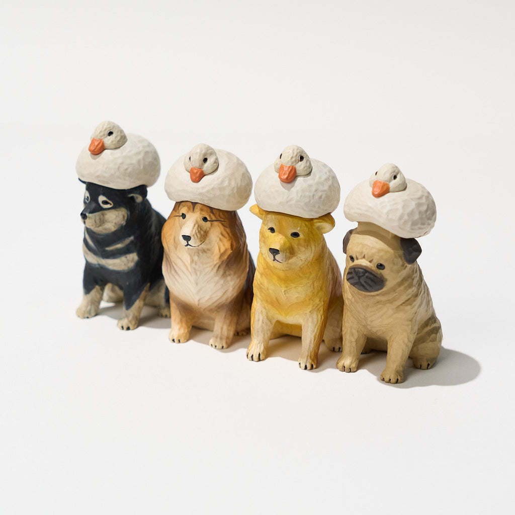 Akane Carved Duck & Dog Gacha Capsule