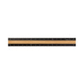 Aluminum & Wood Rulers 15cm / MIDORI