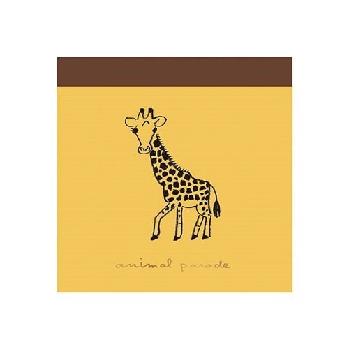Animal Parade Memo Pad / RYU-RYU