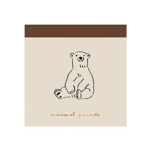 Animal Parade Memo Pad / RYU-RYU