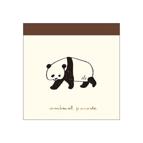 Animal Parade Memo Pad / RYU-RYU