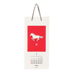 Animal Print Echizen Washi Paper Calendar 2026 / MIDORI