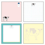 Animal Series Square Memo Pad / GreenFlash
