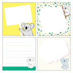 Animal Series Square Memo Pad / GreenFlash