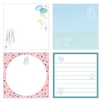 Animal Series Square Memo Pad / GreenFlash