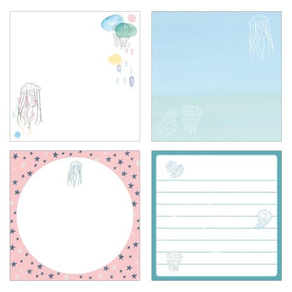Animal Series Square Memo Pad / GreenFlash