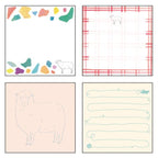 Animal Series Square Memo Pad / GreenFlash