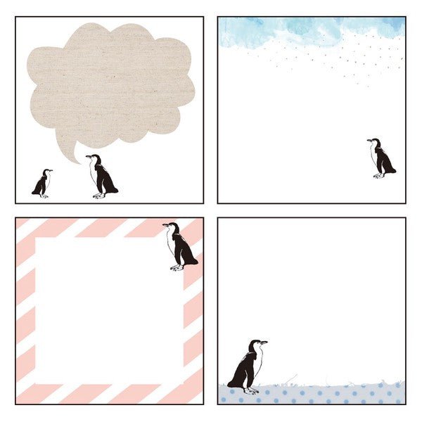 Animal Series Square Memo Pad / GreenFlash