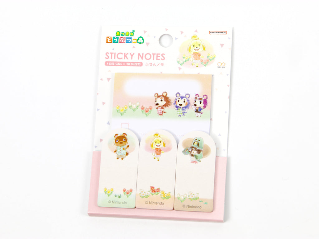 Animal Crossing Sticky Note Page Flags