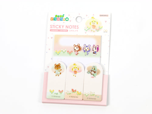 Animal Crossing Sticky Note Page Flags