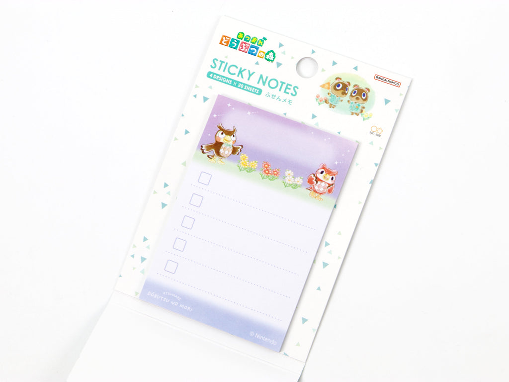 Animal Crossing Sticky Note Page Flags
