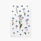 Appree Pressed Flower Stickers - Forget-me-not