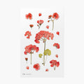 Appree Pressed Flower Stickers - Geranium