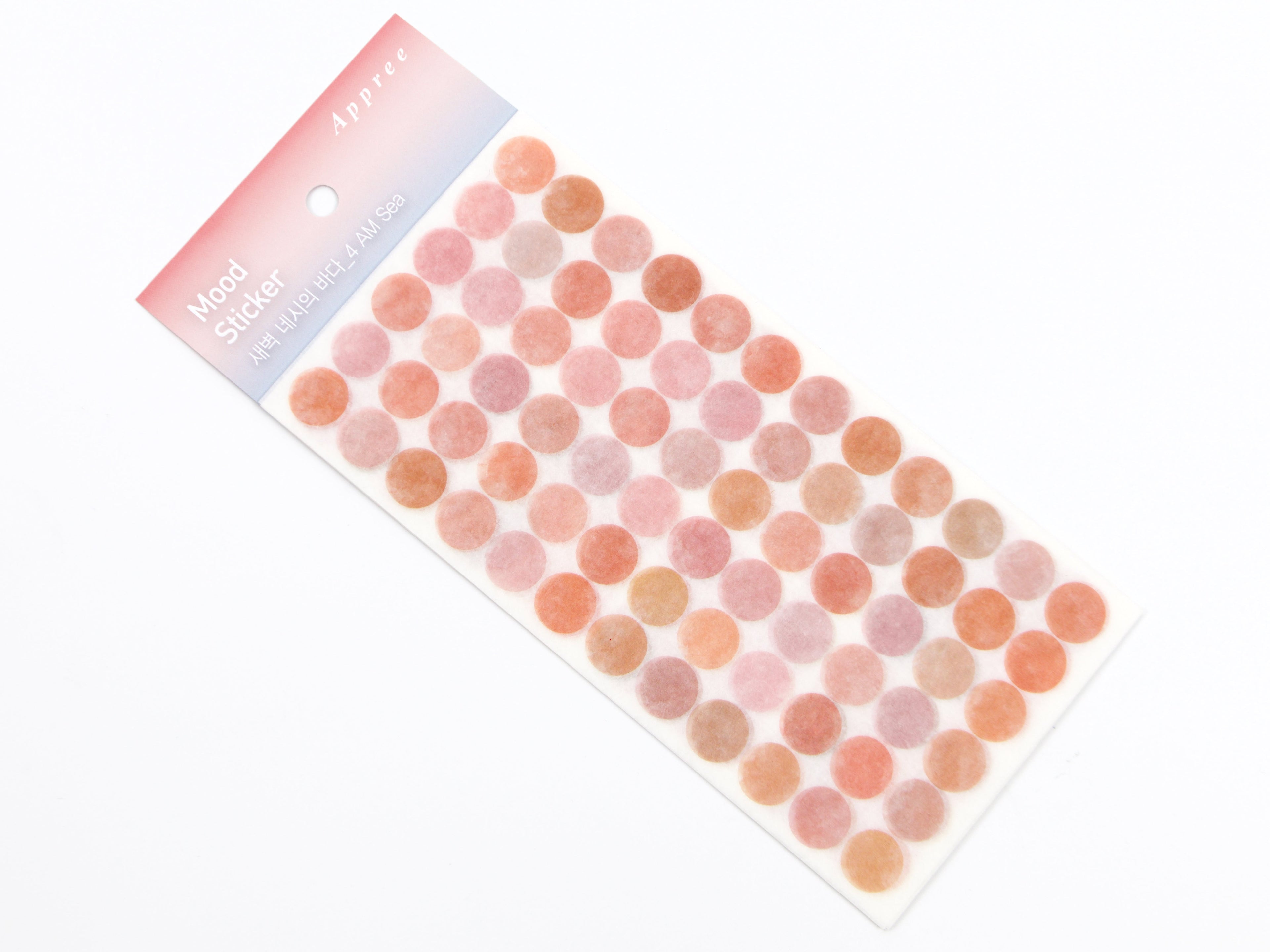 Appree Translucent Washi Dot Mood Stickers