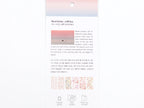 Appree Translucent Washi Dot Mood Stickers