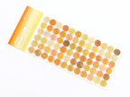 Appree Translucent Washi Dot Mood Stickers