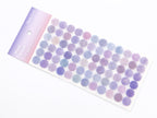 Appree Translucent Washi Dot Mood Stickers