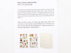 Appree Pressed Flower Rub-On Stickers