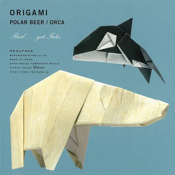 Arctic and Antartic Animal Origami Sets / Marumo Printing