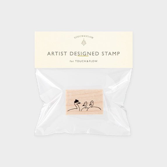 Artist Stamp Series by Shoichiro Tobimatsu / TOUCH & FLOW