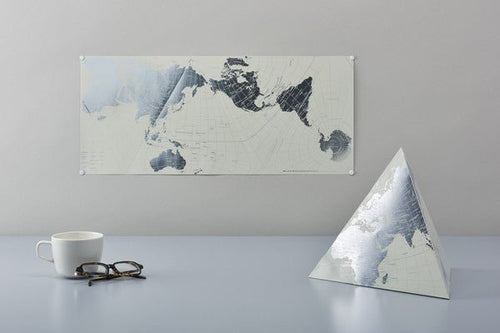 AuthaGraph World Map Platinum / Marumo Printing