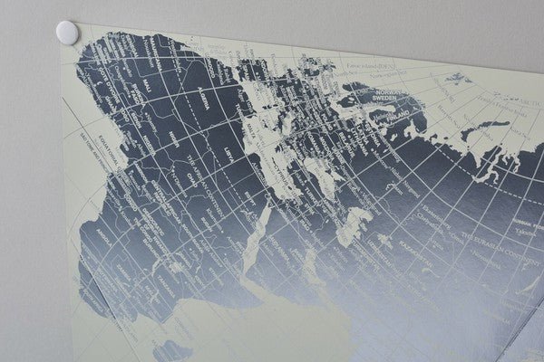 AuthaGraph World Map Platinum / Marumo Printing