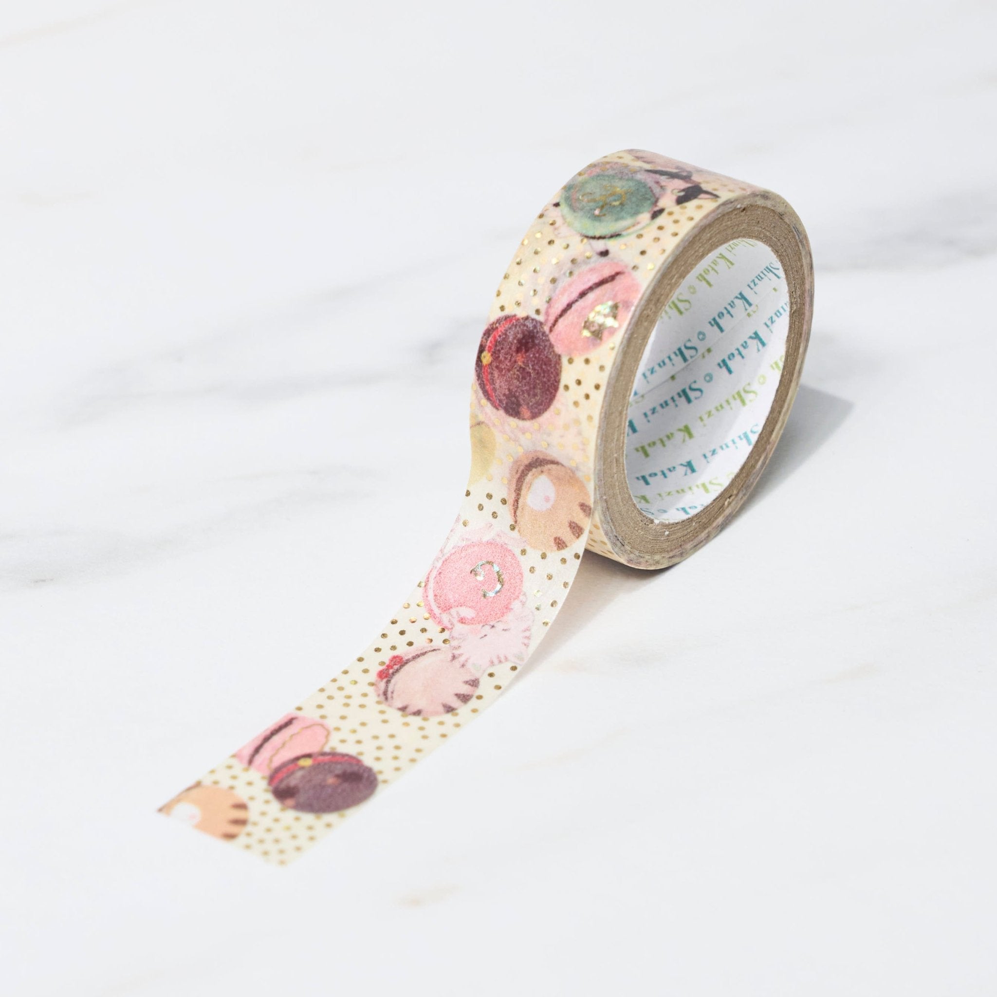 Ballet Nekonekone Cat Masking Tape Shinzi Katoh Kirapika / Seal Do