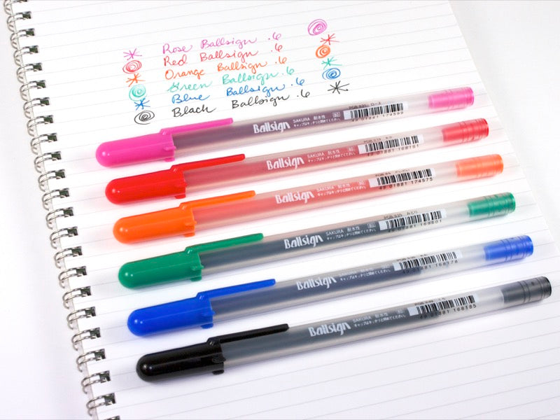 Ballsign 80 Six Color Set