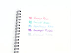 Sakura Ballsign Tiara Knock 5 Color Set