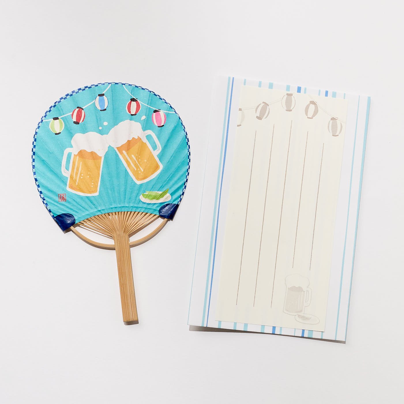 Bamboo Hand Fan Greeting Card / ACTIVE CORPORATION