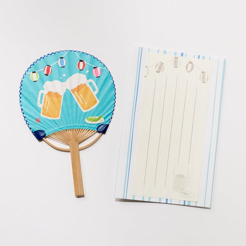 Bamboo Hand Fan Greeting Card / ACTIVE CORPORATION