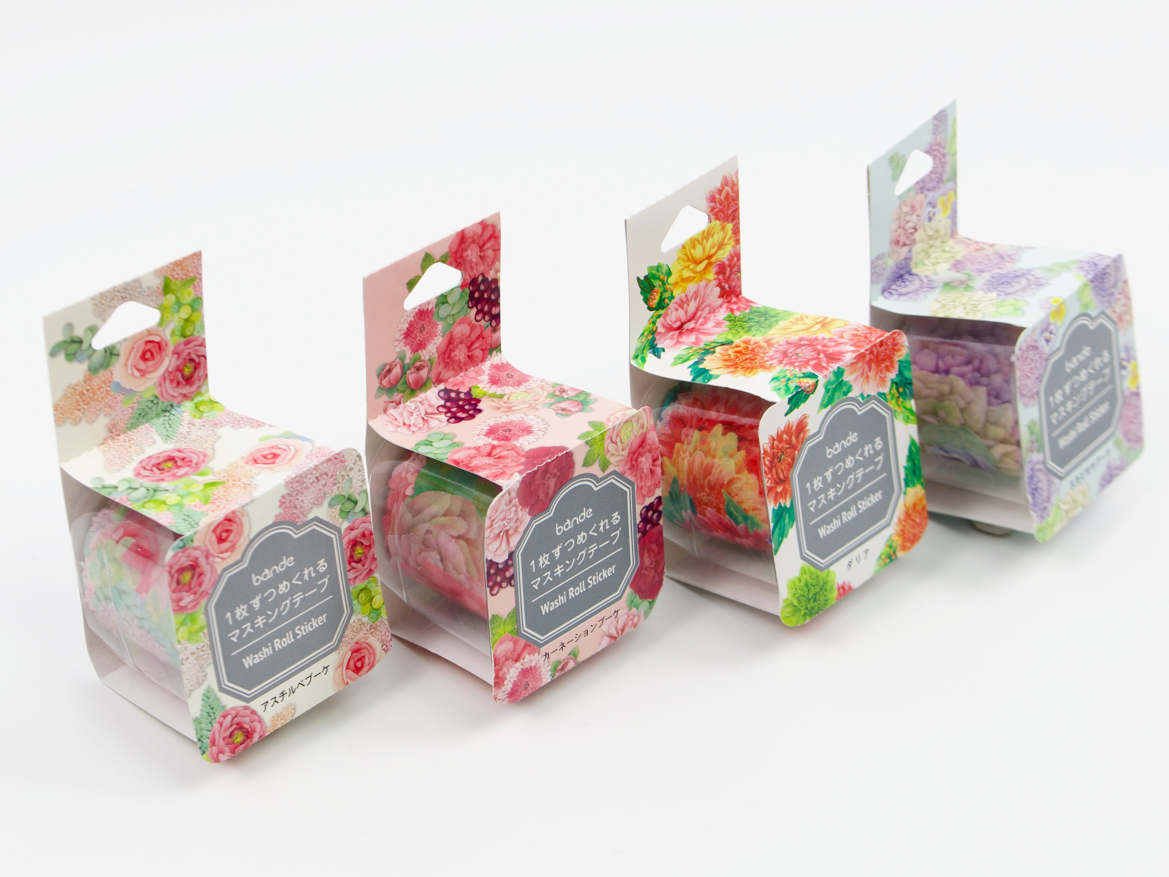 Bande Washi Roll Stickers - Large Floral