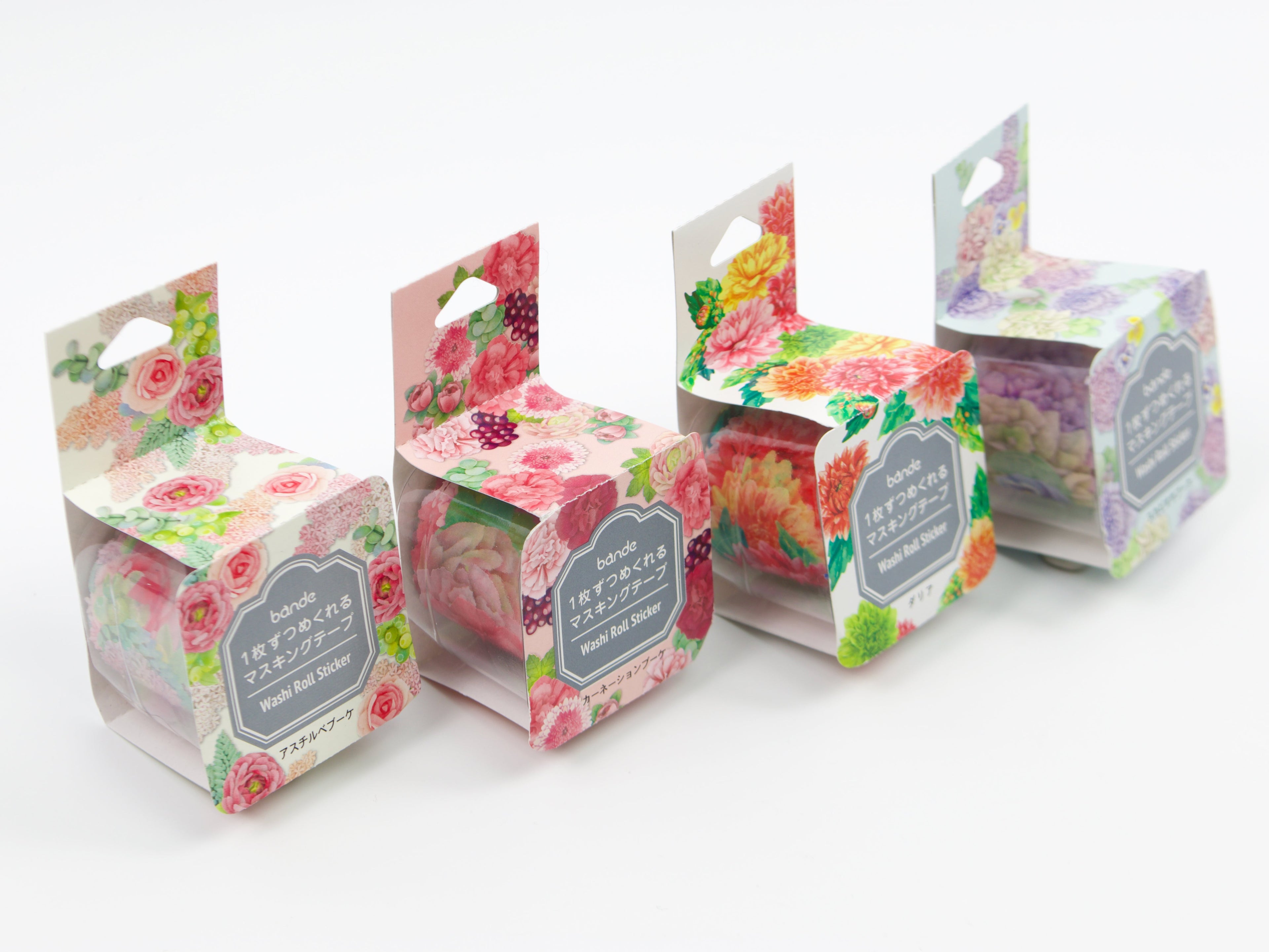 Bande Washi Roll Stickers - Large Floral