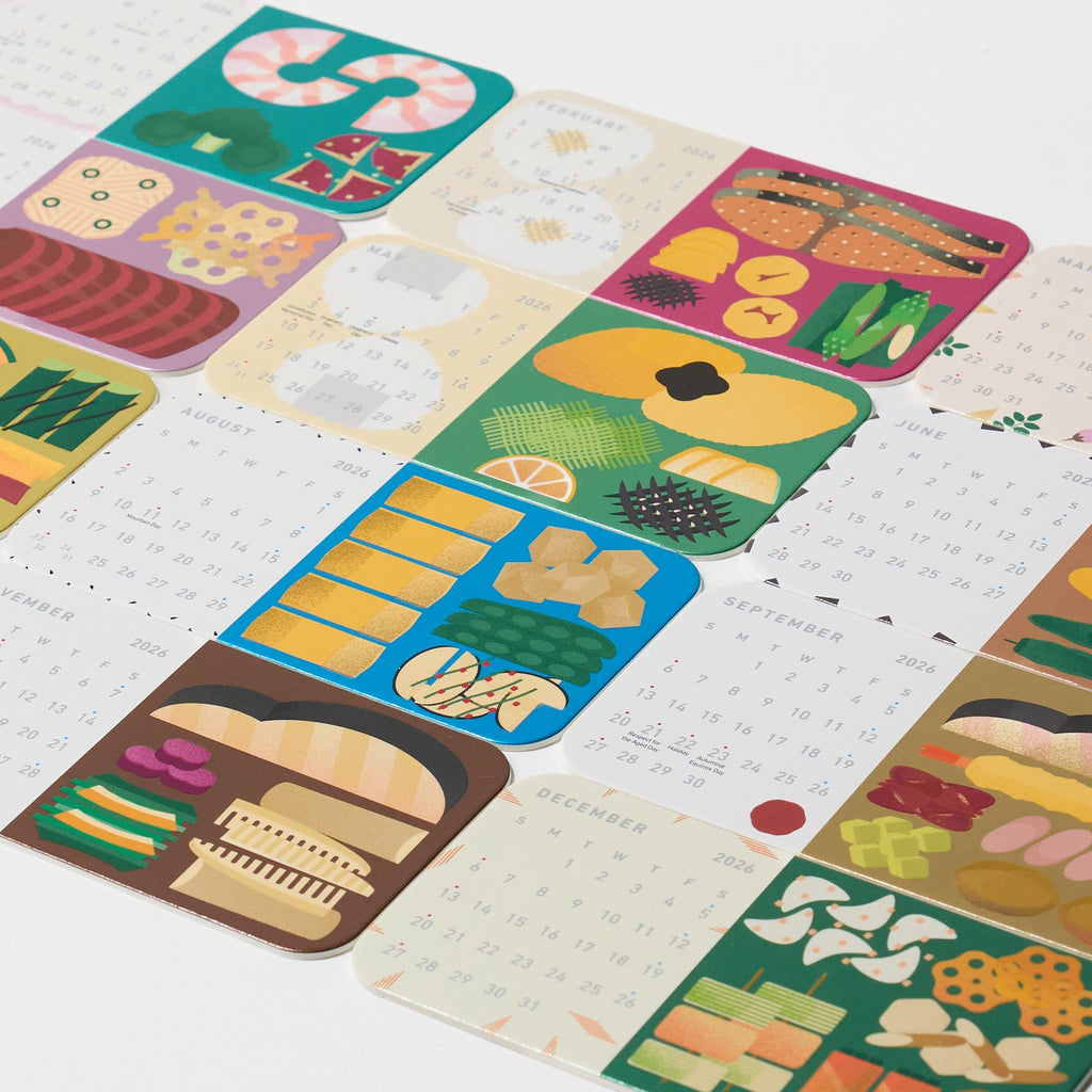 BENTO CALENDAR 2026 / ICHIKUDO