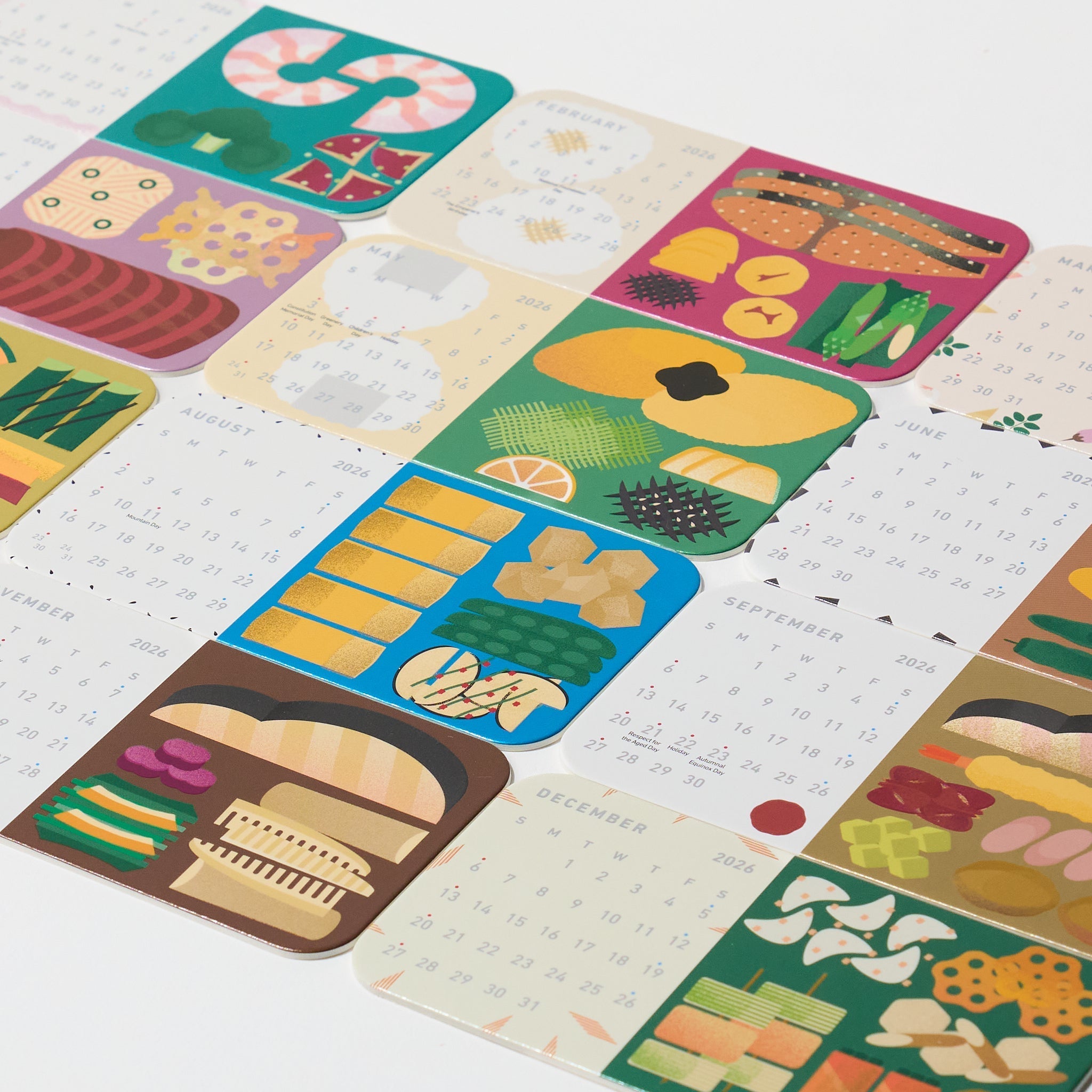 BENTO CALENDAR 2026 / ICHIKUDO