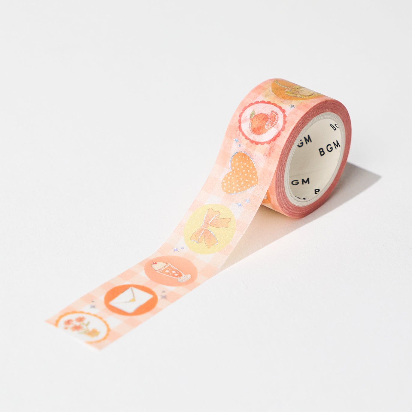 BGM Favorite Color Series 20mm Silver Foil Masking Tape / BGM