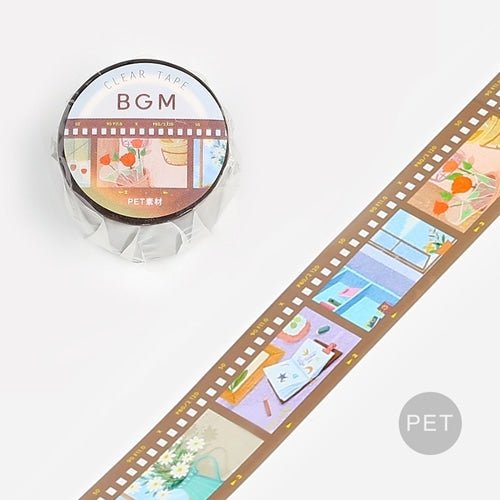 BGM Film Series 30mm Clear Masking Tape / BGM