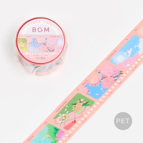 BGM Film Series 30mm Clear Masking Tape / BGM