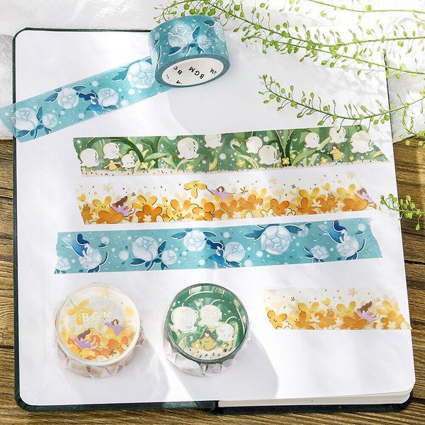 BGM Flower Tale Series 20mm Foil Masking Tape / BGM
