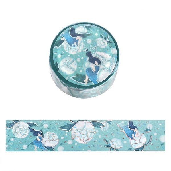 BGM Flower Tale Series 20mm Foil Masking Tape / BGM