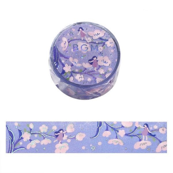 BGM Flower Tale Series 20mm Foil Masking Tape / BGM