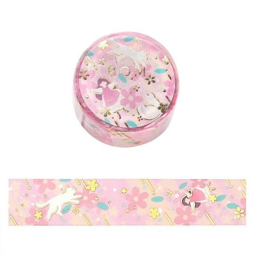 BGM Flower Tale Series 20mm Foil Masking Tape / BGM