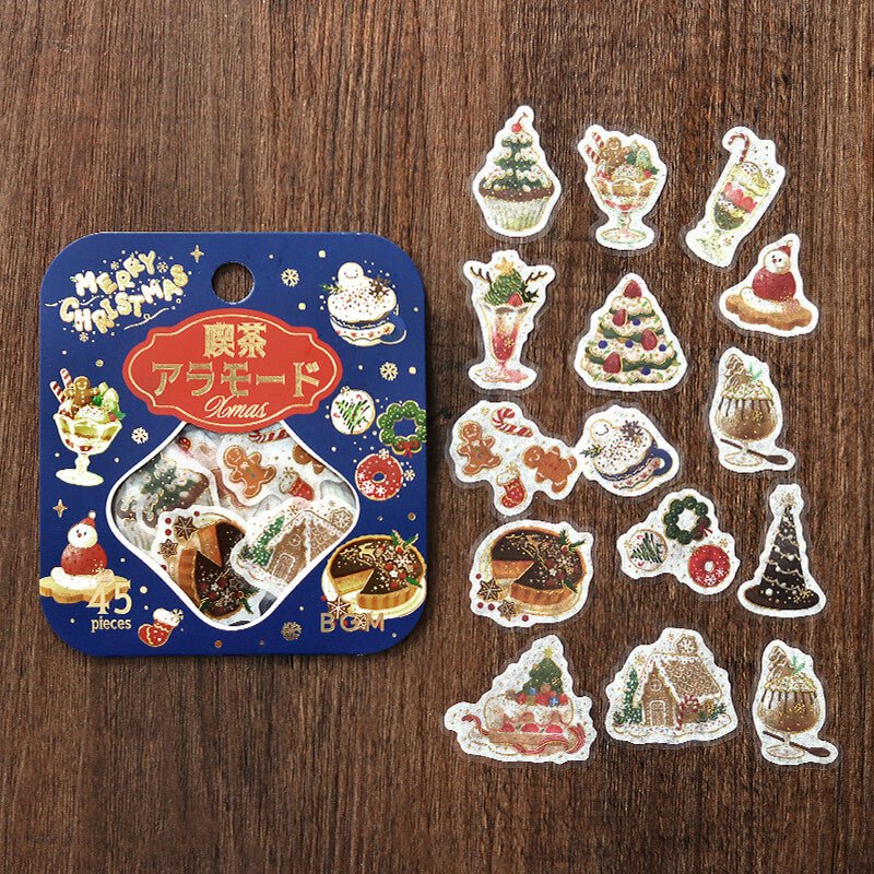 BGM Foil Stamping 2024 á la mode Christmas Stickers / BGM