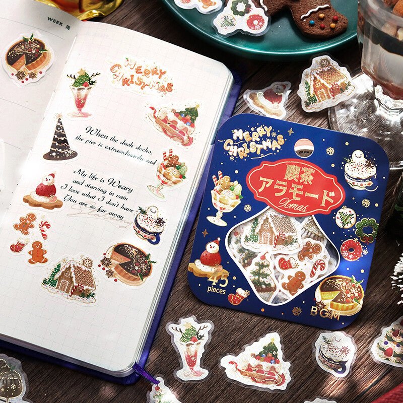 BGM Foil Stamping 2024 á la mode Christmas Stickers / BGM