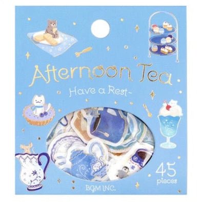 BGM Foil Stamping "Afternoon Tea Party" Stickers / Background Music