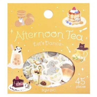 BGM Foil Stamping "Afternoon Tea Party" Stickers / Background Music