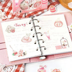BGM Foil Stamping "Afternoon Tea Party" Stickers / Background Music