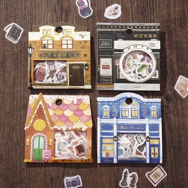 BGM Foil Stamping "Fantasy Shopping Arcade" Stickers / BGM